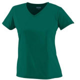 Women's Round Neck Green T-Shirt