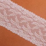 Fashion Styles White Curtain Textile Lace Fabric for Sale