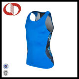Custom Made Dry Fit Printed Sports Clothes Running Vest