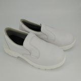 Utex Microfiber White Leather Light Safety Shoes Ufe015