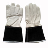 Goat Grain Leather Industrial Safety TIG Welding Gloves