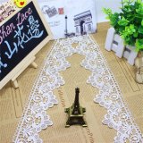 New Design Factory Stock Wholesale 6.5cm Width Embroidery Nylon Lace Polyester Embroidery Trimming Fancy Lace for Garments Accessory & Home Textile & Curtain