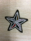 Garment Accessory Men's Handmade Embroidery Beading Star Patch