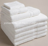 Wholesale 70X140cm 32s/2 White Plain Terry Towel Set Luxury Hotel 100% Cotton Bath Towel