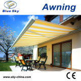 Outdoor Polyester Retractable Full Cassette Awning (B4100)