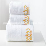 Wholesale 70X140cm White Plain Terry Towel Set Luxury Hotel 100% Cotton Bath Towel