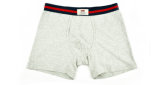 100% Cotton Underwear Boxer Brief Men 248-White