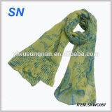 Hot New Printed Lady Voile Scarf Alibaba China Soft Smooth Shawl