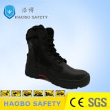 High Cut Steel Toe Cap Men Leather Security Shoes