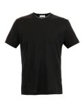 Short Sleeve Mens Black Polyester Spandex Dri Fit T Shirt