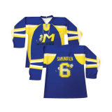 Customize Mens Dye Sublimation Printing Ice Hockey Jerseys with Quick Dry Material