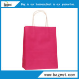 Different Color Kraft Paper Gift Bag for Garment Packaging
