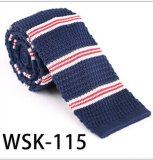 100% Polyester/Silk Knitted Tie