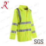 Waterproof Yellow High Visibility Reflective Work Wear (QF-732)