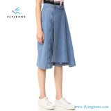 Blue Women Fashion Asymmetrical Overlay Wide Legs Jeans Pants Denim Shorts From Jeans Fatory