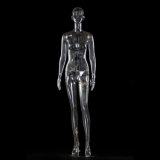 Fashion Abstract Face Transparent Full Female Mannequins (GSF-001/2/3/4-A1)