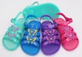 Various Color PVC Children Jelly Shoes Sandals (KR-M88)