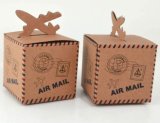 Brown Kraft Paper Printing Air Mail Gift Box