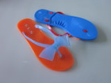 Comfortable and Durable PVC Flip Flops Jelly Slippers with Bowknot (24CD1403)