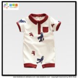 Gots Baby Garment Polo-Neck Baby Rompers