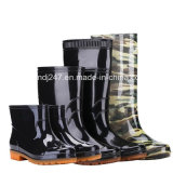 High Quality Guard Industrial Rubber Gumboots PVC Rain Boots in Guangzhou