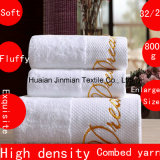 100% Cotton Exquisite Quality 32s/2 80X160cm, 800g Bath Towel for Hotel, SPA