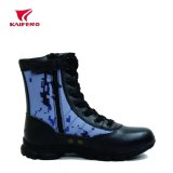 with Zipper Leather Tactical Military Boots