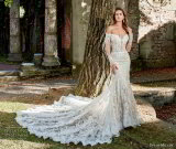 Long Sleeves Bridal Gowns 2018 New Lace Custom Mermaid Wedding Dresses Z3004
