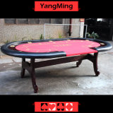 110 Inch Deluxe Casino Grade Professional Texas Holdem Poker Table with 10 Player of Factory Supply (YM-BA11-3)