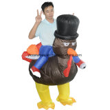 New Arrival Happy Inflatable Turkey Costume Halloween Carnival Party Costume