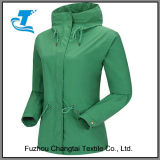Women/Lady Outdoor Waterproof Softshell Wind Leisure Jacket (Fashion)