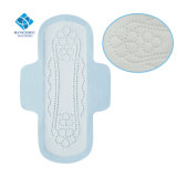 260mm Female Organic Cotton Safe Sleeping Sanitary Pad with Pattern