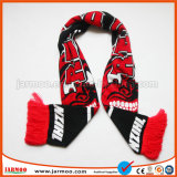 Hot Sale Knitted Acrylic Football Scarf