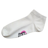 White Ankle Micro Nylon Sports Socks for Women (mn-08)