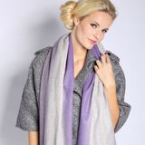 DIP-Dying Cashmere Scarf for Women with Custom Size