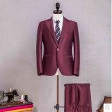 Custom Suits Manufacturers Men Woolen Cashmere Suits of High Quality