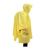 Disposable Plastic Easy Tourist Raincoat for Travel Camping Hiking Outdoors