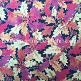 Silver Printing Leaves Design Fabric for Packing