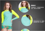 Breathable Lycra Long Sleeve Laday's Swimwear &Diving Suit (CL-729)