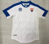 2016 European Cup Slovakia Home White Jersey