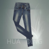 New Fashion Design Hight Quality Ladies Jeans (HDLJ0051)