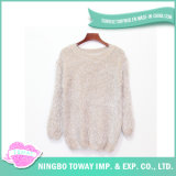 New Women Fashion Girl 100% Cotton Woolen Design Sweater