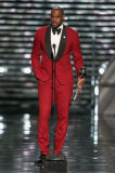 Shawl Lapel Red Color Men Custom Made Suit