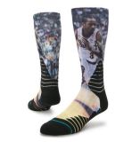 Colored Patterned Basketball Star Vivid Jacquard Socks Elite Sock