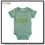 Wave Printing Baby Clothes Short Sleeve Baby Onesie
