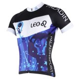 Man's Breathable Row of Outdoor Sport Short Sleeve Cycling Jersey