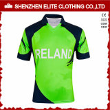 Newest Top Selling Wholesale Quick Dry Cricket Jersey (ELTCJI-8)
