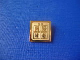 Promotion Gold Plated Badge, Square Lapel Pin (GZHY-CY-020)