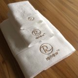 100% Combed Cotton White SPA Towel Sets (DPF10701)