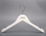 Factory Wholesale Gold White Wooden Clothes Hangers for Kids